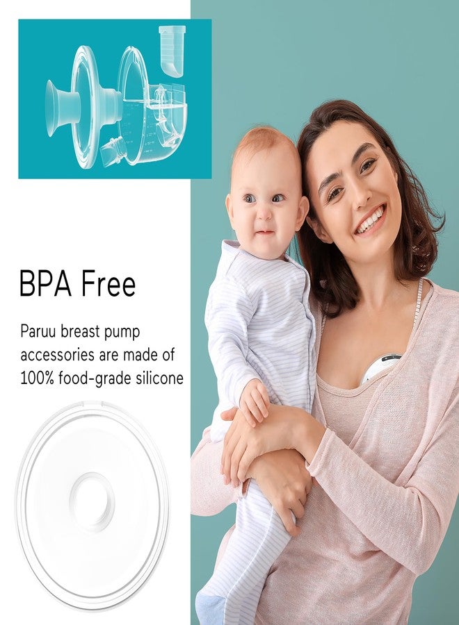 Paruu P10 Flange Insert 28mm, Original Breast Pump Parts, Wearable Breast Pump Replacement Accessories, 1 Pack - Image 2